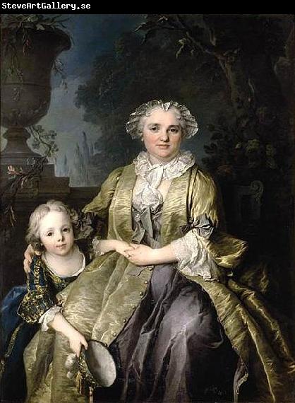 Louis Tocque and Her Daughter